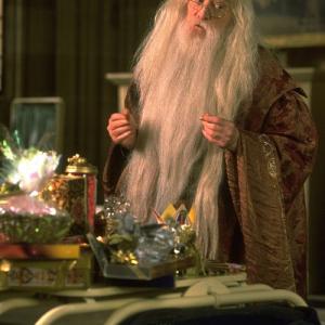 Richard Harris stars as Headmaster Dumbledore
