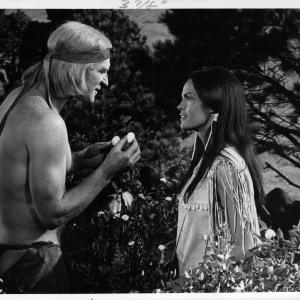 Still of Richard Harris and Corinna Tsopei in A Man Called Horse (1970)