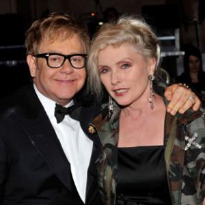 Deborah Harry and Elton John