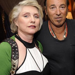Deborah Harry and Bruce Springsteen