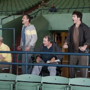 Still of Jason Gedrick Ian Hart Ritchie Coster and Kevin Dunn in Luck 2011