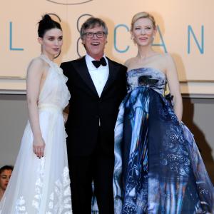 Cate Blanchett, Todd Haynes and Rooney Mara at event of Carol (2015)
