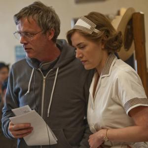 Still of Kate Winslet and Todd Haynes in Mildred Pierce (2011)