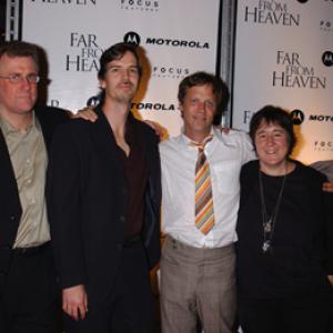 Todd Haynes David Linde and Christine Vachon at event of Far from Heaven 2002