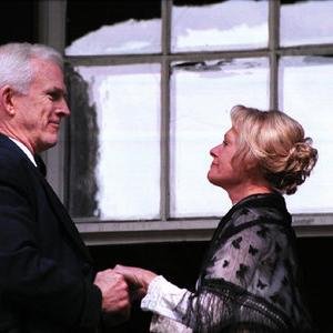Weston Adams as 'Grandfather Adams' and Tippi Hedren as 'Grandmother Adams' in 