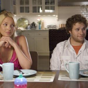 Still of Katherine Heigl and Seth Rogen in Knocked Up 2007