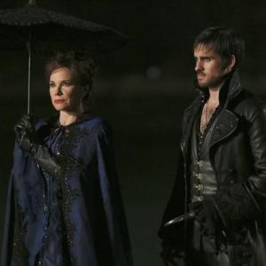 Still of Barbara Hershey and Colin ODonoghue in Once Upon a Time 2011