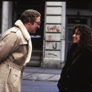 Still of Michael Caine and Barbara Hershey in Hannah and Her Sisters 1986