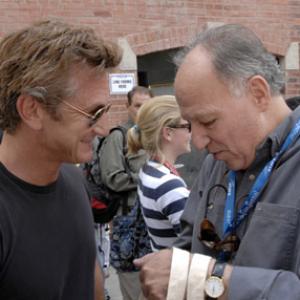 Sean Penn and Werner Herzog
