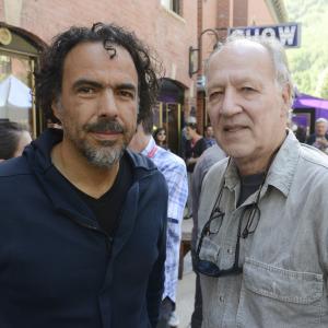 Werner Herzog and Alejandro Gonzlez Irritu