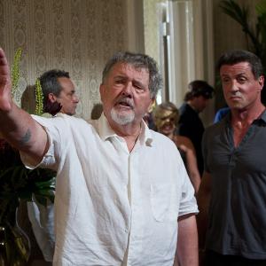 Still of Sylvester Stallone and Walter Hill in Bullet to the Head 2012