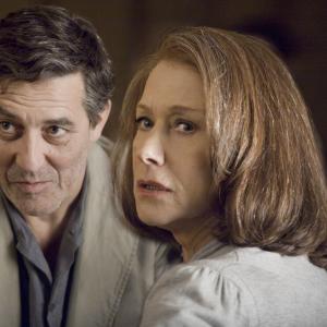 Still of Helen Mirren and Ciarán Hinds in The Debt (2010)