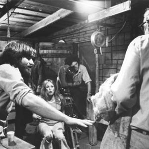 The Texas Chain Saw Massacre Marilyn Burns and Director Tobe Hooper Bryanston Distributing Company 1974 IV 0122782