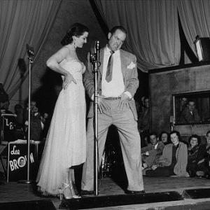 Bob Hope with Jane Russell C 1958