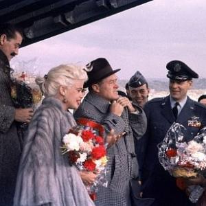 USO Tour Japan Jerry Colonna Jayne Mansfield and Bob Hope