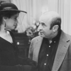 Still of Bob Hoskins and Nancy Travis in Passed Away 1992