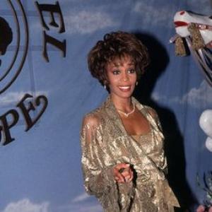 Whitney Houston at the Carousel Ball