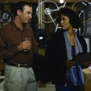 Still of Kevin Costner and Whitney Houston in The Bodyguard (1992)