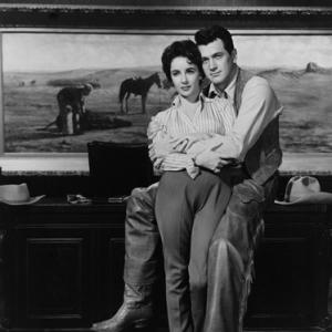 Giant Elizabeth Taylor Rock Hudson 1955 Warner Brothers