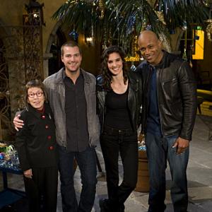 Still of Chris O'Donnell, Linda Hunt, LL Cool J and Daniela Ruah in NCIS: Los Angeles (2009)