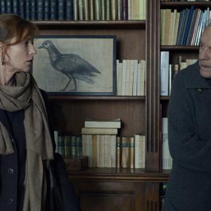 Still of Isabelle Huppert and JeanLouis Trintignant in Amour 2012