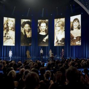 Presenting the Academy Award for Best Supporting Actress from left to right Eva Marie Saint Whoopi Goldberg Tilda Swinton Goldie Hawn and Anjelica Huston at the 81st Annual Academy Awards at the Kodak Theatre in Hollywood CA Sunday February 22 2009 airing live on the ABC Television Network