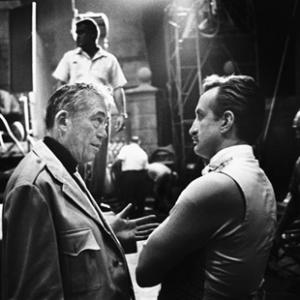 John Huston and George C. Scott