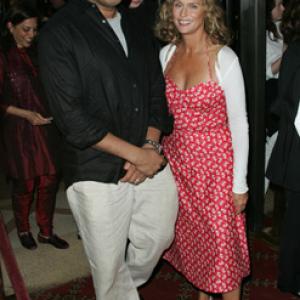 Laurence Fishburne and Lauren Hutton at event of Fahrenheit 911 2004