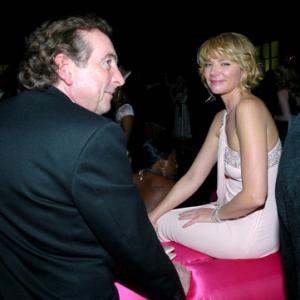 Kim Cattrall and Eric Idle
