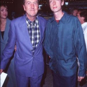 Eric Idle and his son Carey