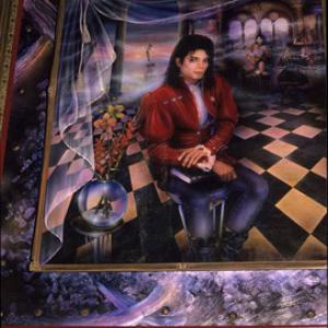 Portrait of Michael Jackson entitled The Book