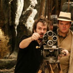 Peter Jackson and Jack Black in King Kong 2005