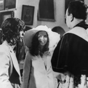 Mick Jagger with his bride Bianca Jagger during their Roman Catholic ceremony at a chapel in St. Tropez France May 12, 1971