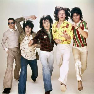 Mick Jagger, Keith Richardson, Charlie Watts, Ron Woodall