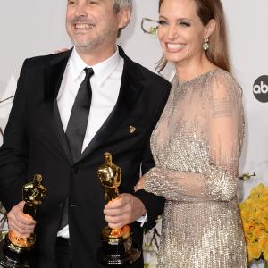 Angelina Jolie and Alfonso Cuarn