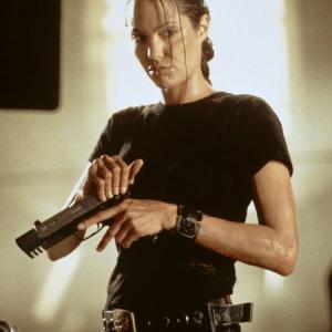 Still of Angelina Jolie in Lara Croft Tomb Raider 2001