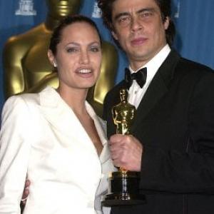 Benicio Del Toro and Angelina Jolie