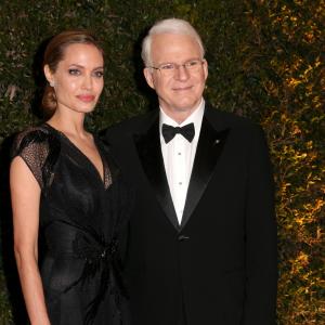 Steve Martin and Angelina Jolie