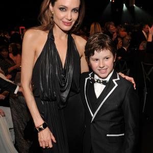 Angelina Jolie and Nolan Gould