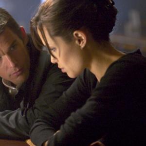 Still of Ethan Hawke and Angelina Jolie in Taking Lives 2004