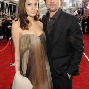 Brad Pitt and Angelina Jolie at event of 14th Annual Screen Actors Guild Awards (2008)