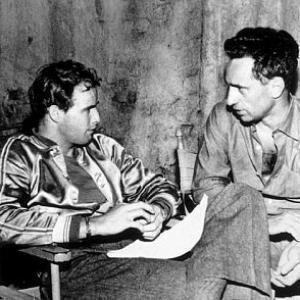 Streetcar Named Desire A Marlon Brando Dir Elia Kazan on the set 1951 Warner Bros