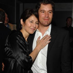 Catherine Keener and Christopher Dillon Quinn at event of God Grew Tired of Us: The Story of Lost Boys of Sudan (2006)