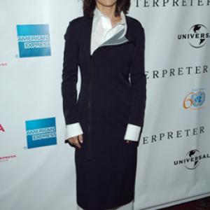 Catherine Keener at event of The Interpreter (2005)