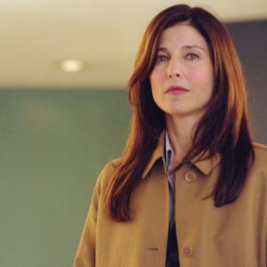 CATHERINE KEENER as agent Dot Woods in The Interpreter a suspenseful thriller of international intrigue set inside the political corridors of the United Nations