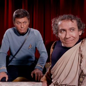 Still of DeForest Kelley and Michael Dunn in Star Trek (1966)