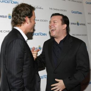 Greg Kinnear and Ricky Gervais at event of Ghost Town 2008
