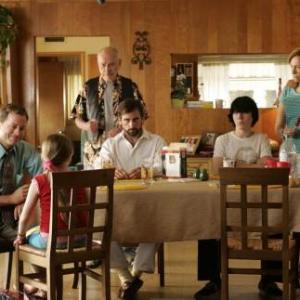 Still of Alan Arkin, Toni Collette, Greg Kinnear, Steve Carell, Paul Dano and Abigail Breslin in Little Miss Sunshine (2006)