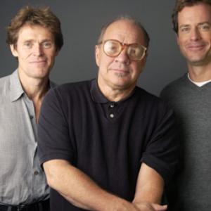 Willem Dafoe Greg Kinnear and Paul Schrader at event of Auto Focus 2002