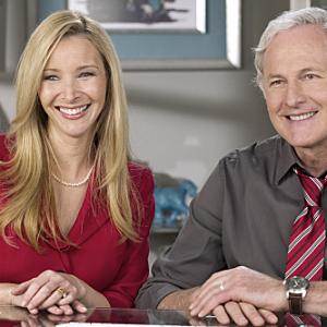 Still of Victor Garber and Lisa Kudrow in Web Therapy (2011)